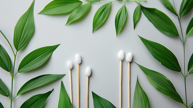 Photo a set of chopsticks with a white background