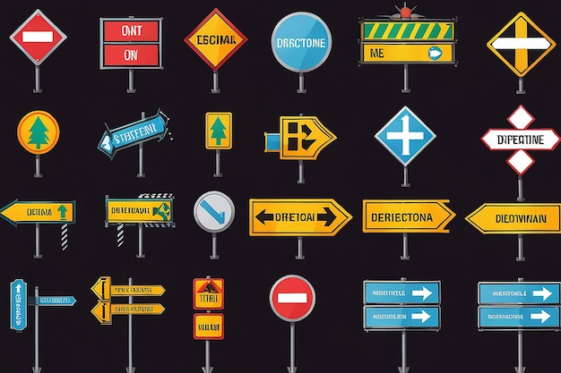 Set of Directional Sign Vector Design