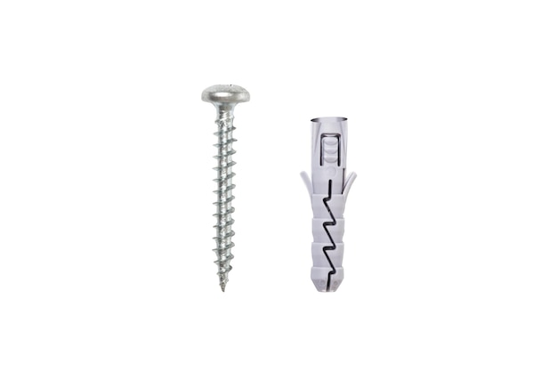 Set of dowel screw isolated