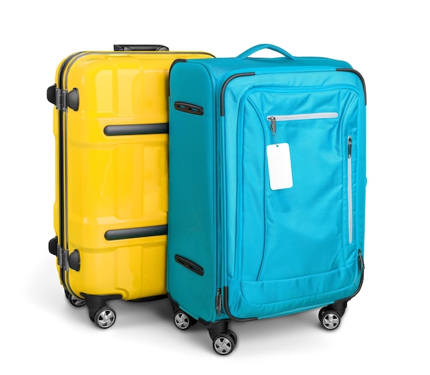 Set of luggage - isolated image