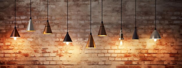 a set of pendant lights in a modern minimalist style