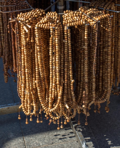 Set of praying beads of various color