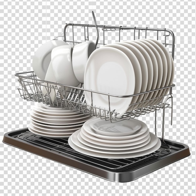 a set of white plates with a spoon in it