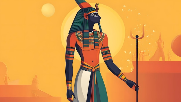 Photo seth egyptian god ancient symbol ancient egypt deities