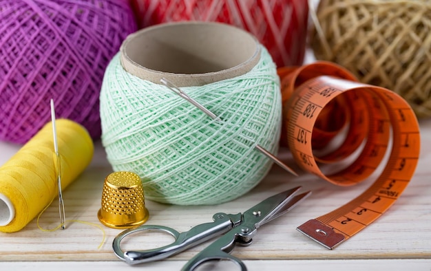 Sewing threads and needles