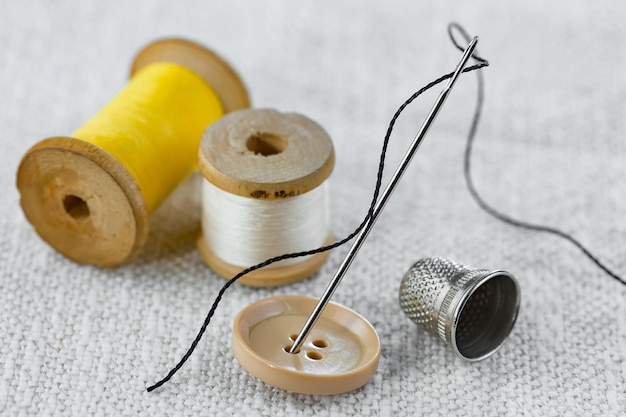 Sewing threads and needles