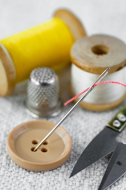 Sewing threads and needles