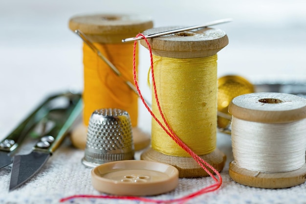 Sewing threads and needles