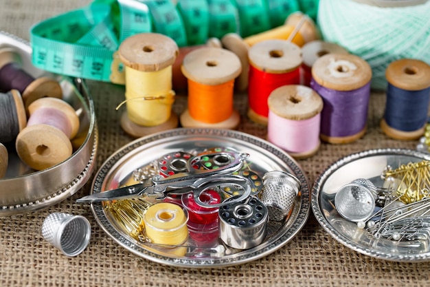 Sewing threads and needles