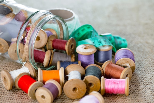 Sewing threads and needles