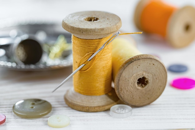 Sewing threads and needles