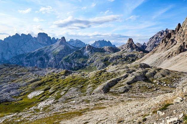 Sexten Dolomites mountains