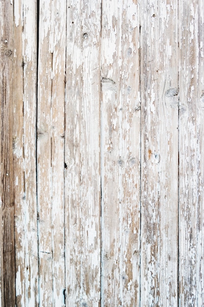 Shabby texture of white colored wooden boards.