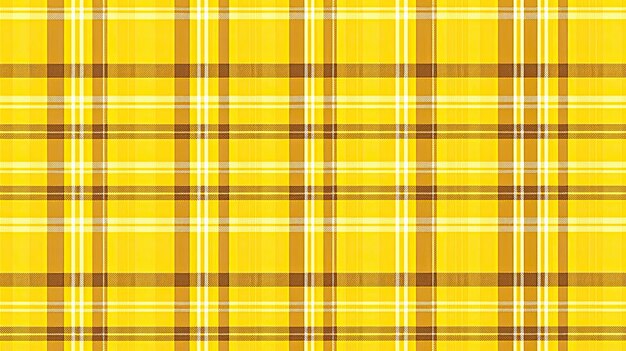 Photo shades yellow plaid seamless pattern