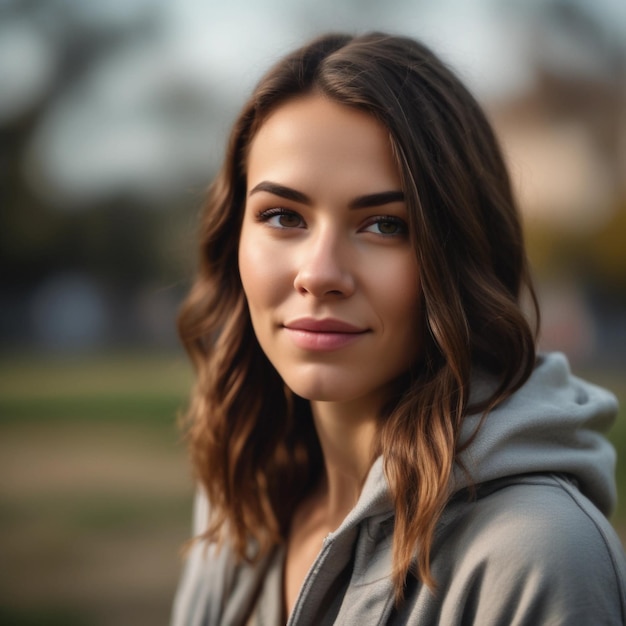 Photo shallow focus photography of woman outdoor during