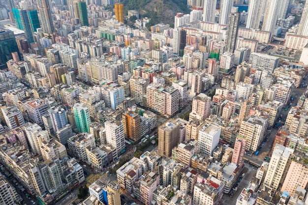 Sham Shui Po, Hong Kong 18 March 2019: Hong Kong city