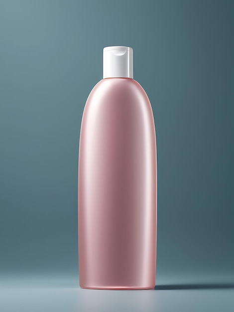 Photo shampoo bottle mockup