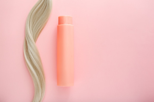 shampoo for colored hair mockup bottle shampoo for blond hair pink bottle of cosmetic product