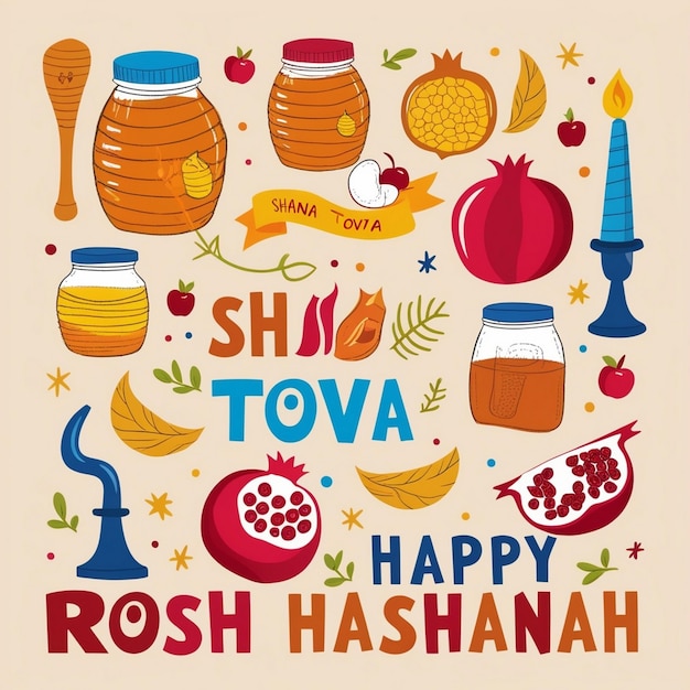 Shana Tova Greeting Card Set