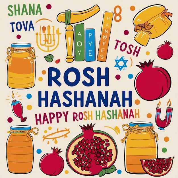 Shana Tova Greeting Card Set