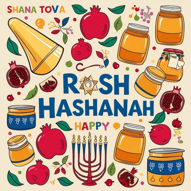 Shana Tova Greeting Card Set