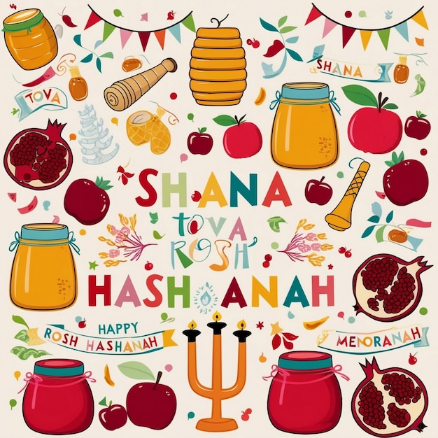 Photo shana tova greeting card set