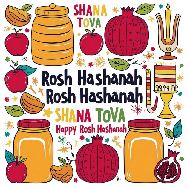 Shana Tova Greeting Card Set