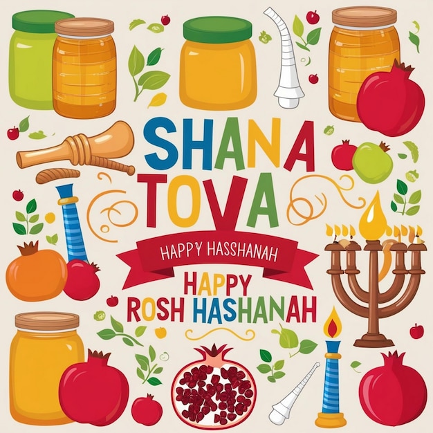 Photo shana tova greeting card set