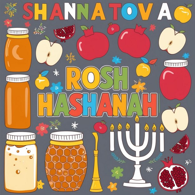 Shana Tova Greeting Card Set