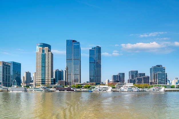 Shanghai Bund Building and Cruise Terminal