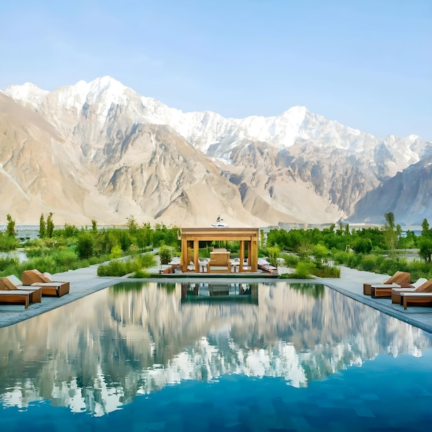 Shangrilla resort skardu pakistan photo