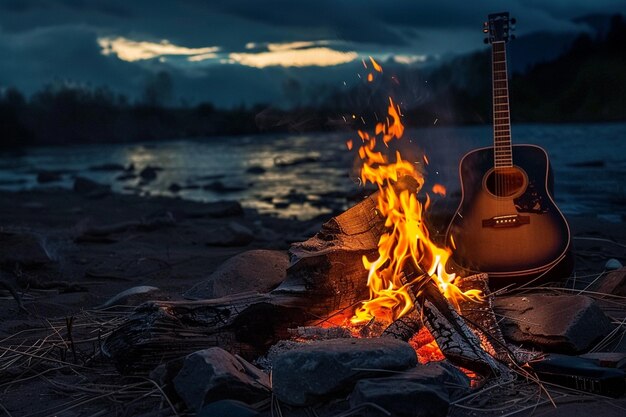 Share campfire songs and music ar generative ai