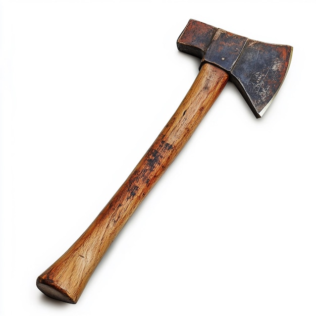 Sharp axe on flat back