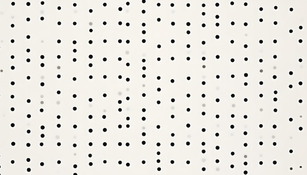 a sheet of black dots with a white background