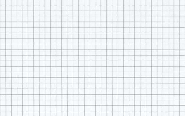 Sheet of blank white notebook grid paper background Extra large highly detailed image