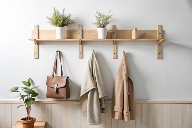 a shelf with plants and a plant on it