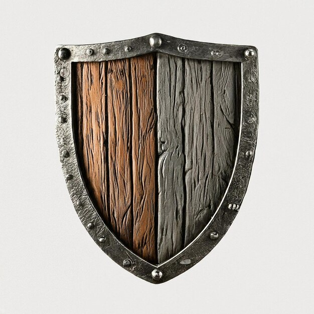 Photo a shield with the word quot l quot on it