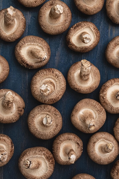 Photo shiitake mushrooms