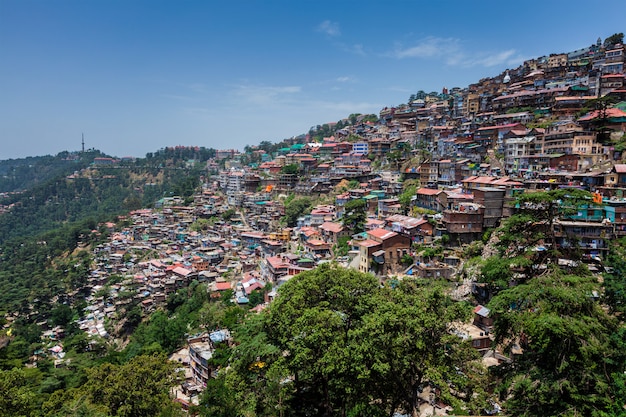 Shimla town, Himachal Pradesh, India