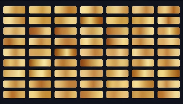 Shimmering Gold Bar Gradient Pattern on Dark Background