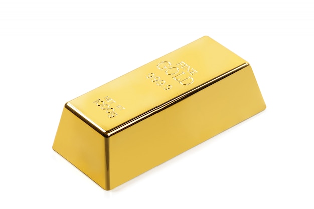 Shiny gold bar