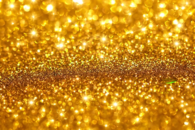 shiny golden glitter festive background