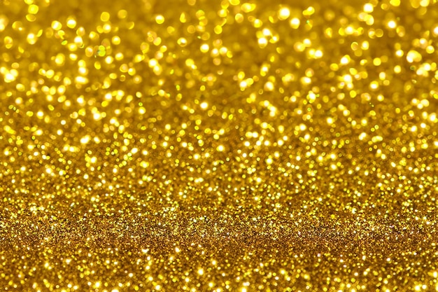 shiny golden glitter festive background