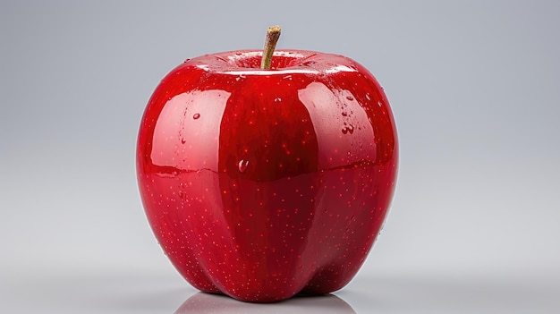 A shiny red apple to commemorate Back to School