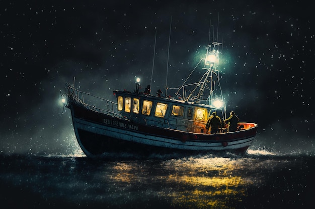 ship in the night