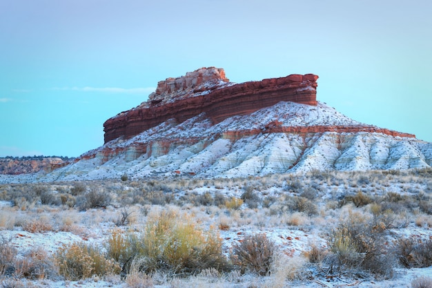 Ship Rock Formation in Arizona