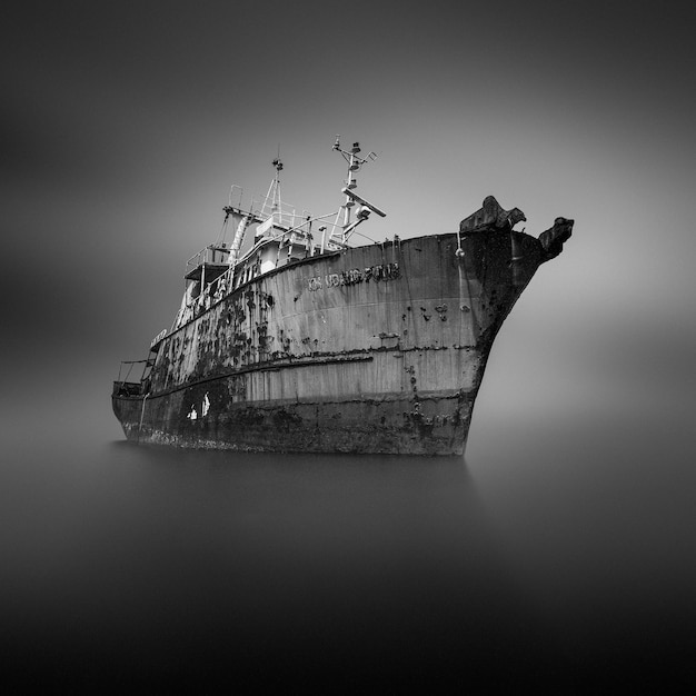 Photo shipwreck on ambon