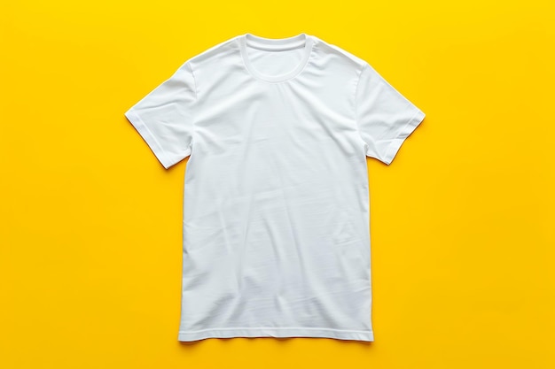 Shirt mockup concept with plain clothin