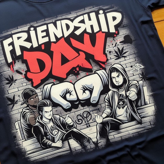 a shirt that says friendship day day day day day day day day