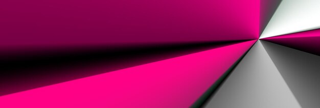 shocking pink banner abstract background